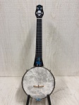 Jere CanoteTurquoise Chicken Maple Banjo Uke