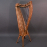 Dusty Strings FH26 Double-Strung Figured Cherry