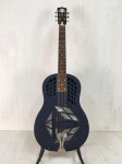 Used National Resophonic Polychrome Tricone Blue