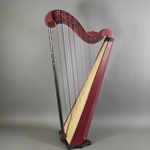 Dusty Strings Serrana 34 w/case, pickup, retractable legs