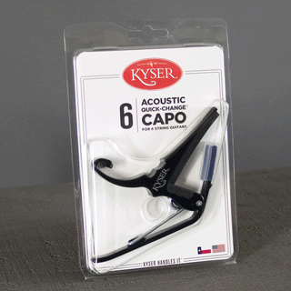 Kyser 6-string Black Guitar Capo