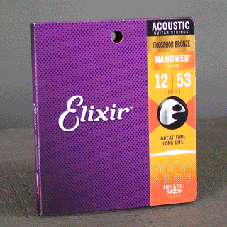 Elixir Nanoweb Phosphor Bronze Light set