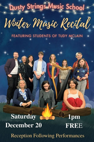 Dec 20: Winter Music Recital featuring students of Tudy McLain