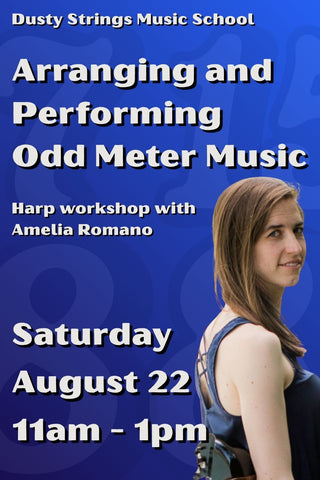 Aug 22: Arranging and Performing Odd Meter Music with Amelia Romano