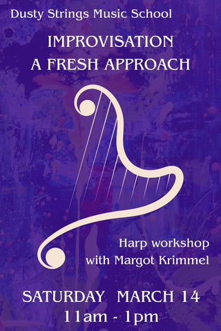 Mar 14: Improvisation - A Fresh Approach with Margot Krimmel