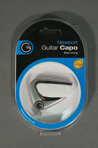 G7th Newport Steel String Capo, Silver