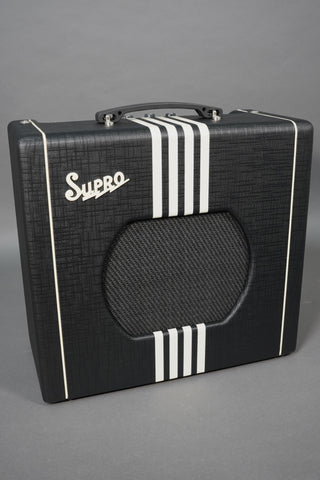 Supro Delta King 10 Black/Cream