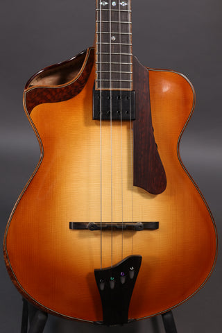 Used Lichty Custom Steel String Archtop Baritone Ukulele