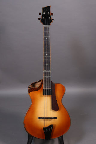 Used Lichty Custom Steel String Archtop Baritone Ukulele