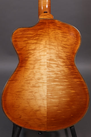 Used Lichty Custom Steel String Archtop Baritone Ukulele