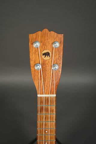 Used Black Bear Concert Ukulele