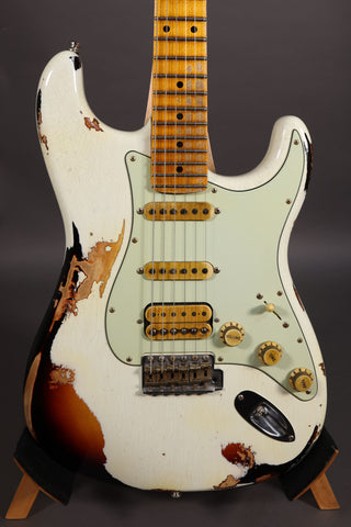 Used Fender Custom Shop "White Lightning" Stratocaster