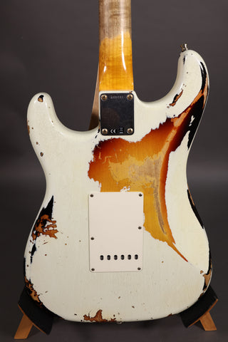 Used Fender Custom Shop "White Lightning" Stratocaster