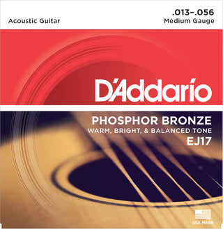 D'Addario EJ17 Phoshor Bronze Medium set