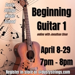 Apr 8 - 29: Beginning Guitar 1 with Jonathan Shue (Online)