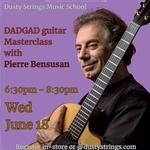 Jun 18: DADGAD guitar Masterclass with Pierre Bensusan