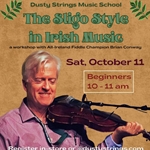 Oct 11: The Sligo Style in Irish Music with Brian Conway – Beginners