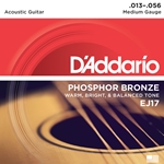 D'Addario EJ17 Phoshor Bronze Medium set