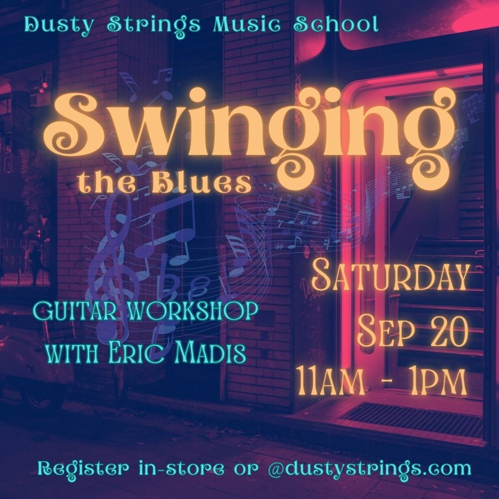 Sep 20: Swinging the Blues with Eric Madis