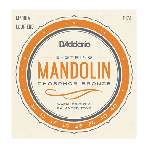 D'Addario EJ74 Mandolin set